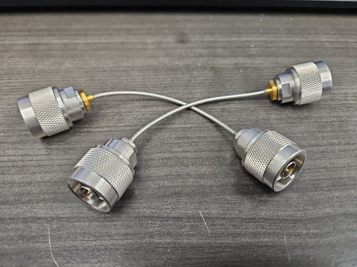 N Male to  N Male  Jumper RF Cable 7" PN 1671A-NM-NM-7 (ja)