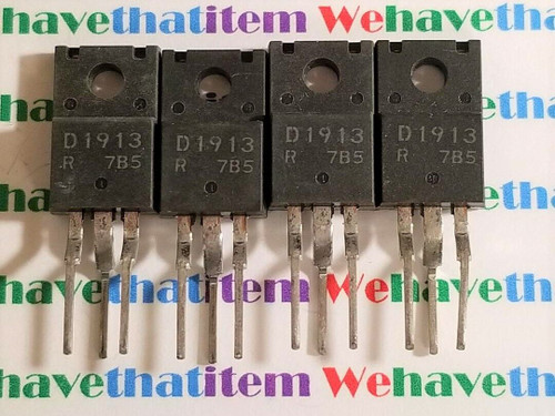 2SD1913 / TO220 / TRANSISTOR / 4 PIECES  (qzty)