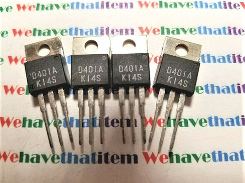 2SD401A / D401A / TRANSISTOR / TO220 / 4 PIECES (qzty)