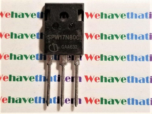 SPW17N80C3 / POWER TRANSISTOR / TO247 / 1 PIECE (qzty)