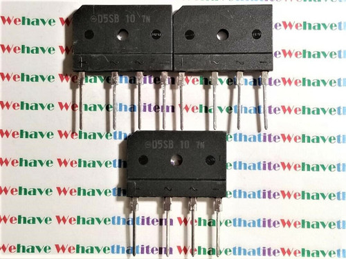 D5SB10 / BRIDGE RECTIFIER / 3 PIECES (qzty)