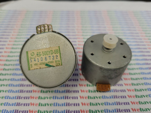 EG-500YB-9B / DC MOTOR / 9v 2000rpm / 1 PIECE / (qzty)