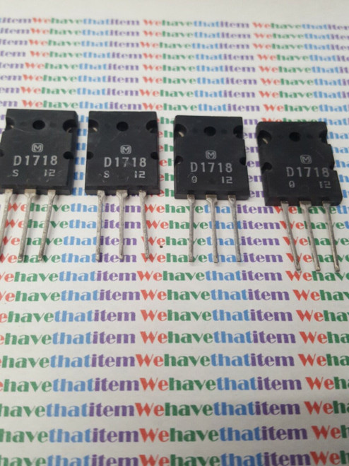 2SD1718 / TRANSISTOR / 4 PIECES / (qzty)