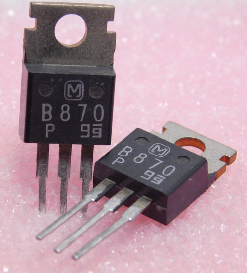 2SB870 / B870 / TRANSISTOR / TO220 / 2 PIECES (qzty)
