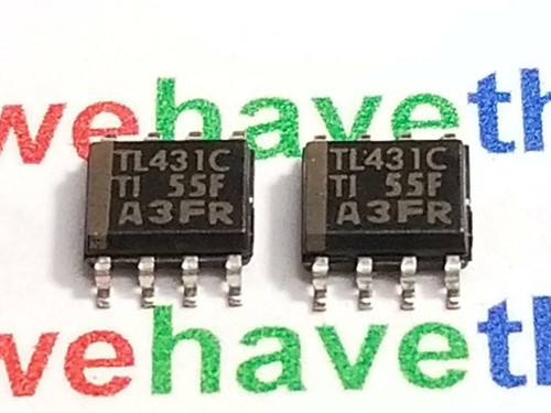 TL431C / SHUNT REGULATOR / SURFACE MOUNT / 2 PIECES (qzty)