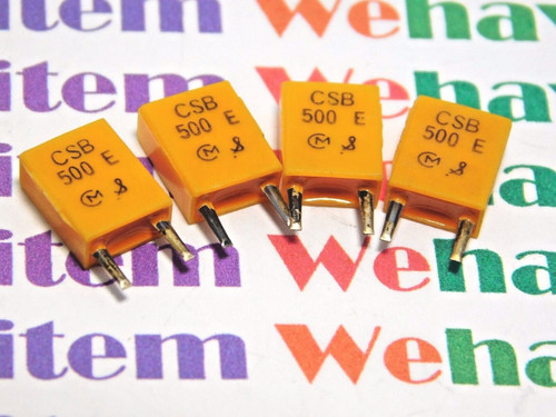 CSB500E / CERAMIC RESONATOR / 2 PINS / 4 PIECES (qzty)