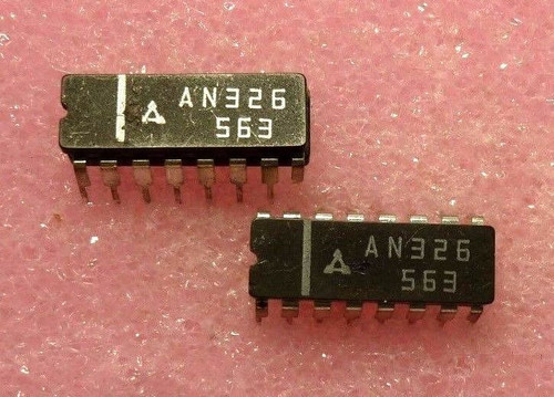 AN326 / COMPARABLE TO ECG1250, NTE1250 / IC / 2 PIECES /  (qzty)