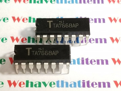 TA7668AP / IC / DIP / 2 PIECES (qzty)