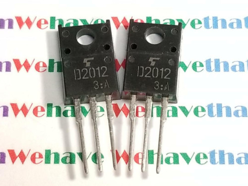 2SD2012 / D2012 / RCA# 157627 / TRANSISTOR / TO220 / 2 PIECES (qzty)