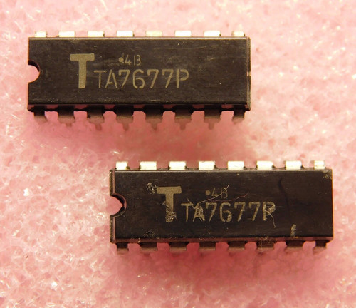 TA7677P / IC / DIP / 2 PIECES (qzty)