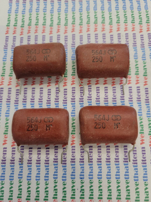 564J  / FILM CAPACITOR / 250m / 4 PIECES (qzty)