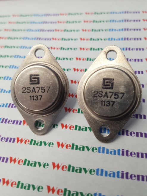 2SA757 / TRANSISTOR  / 2 PIECES (QZTY)