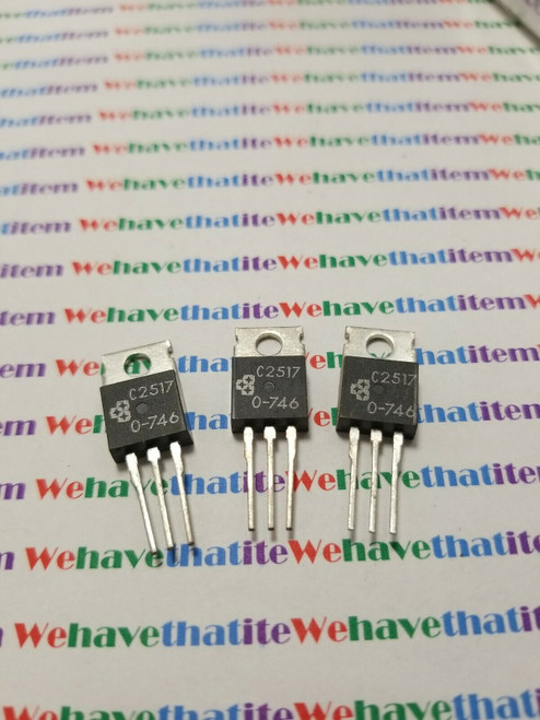 2SC2517 / TRANSISTOR / 3 PIECES  (qzty)