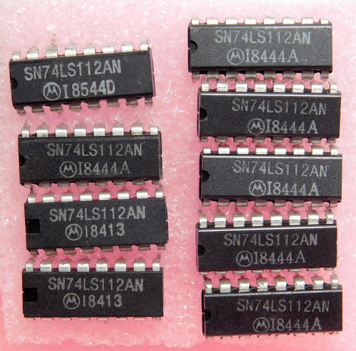 SN74LS112AN / IC / DIP / 9 PIECES (qzty)