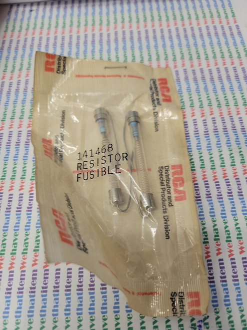 RESISTOR FUSIBLE /  141468 / RCA / PICTALE / 2 PIECES (qzty)