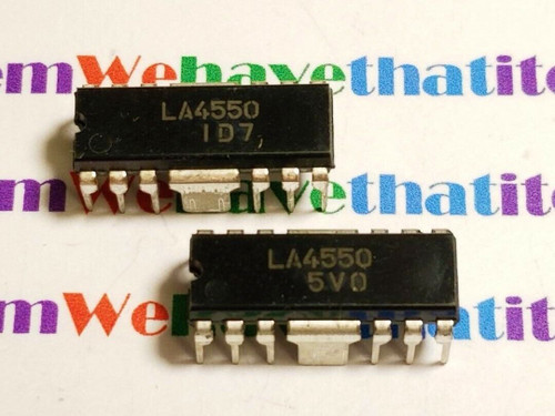 LA4550 / IC / DIP / unmarked SANYO / 2 PIECES /  (qzty)