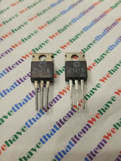 2SC1418 / C1418 / TRANSISTOR / 2 PIECES (qzty)