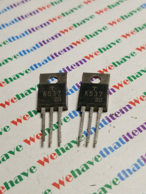 2SK537/ TRANSISTOR / 2  PIECES (qzty)