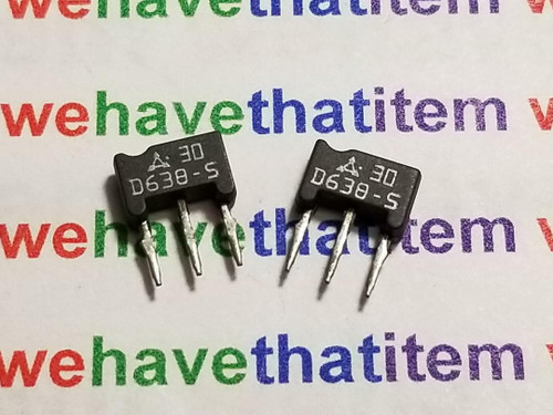 2SD638-S / D638-S / TRANSISTOR / X73 / PANASONIC / 2 PIECES  (qzty)