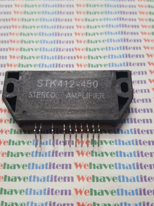 STK412-450 / AUDIO POWER AMPLIFIER / SIP / 1 PIECE (qzty)