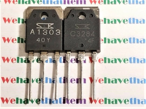 2SA1303 & 2SC3284 / 1 PAIR = 1 PIECE OF EACH TRANSISTOR / TRANSISTOR / (QZTY)
