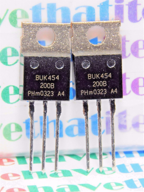 BUK454-200B / FET / TO220 / 2 PIECES (qzty)