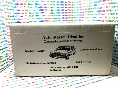 Auto starter disabler / 1 piece / (qzty) 