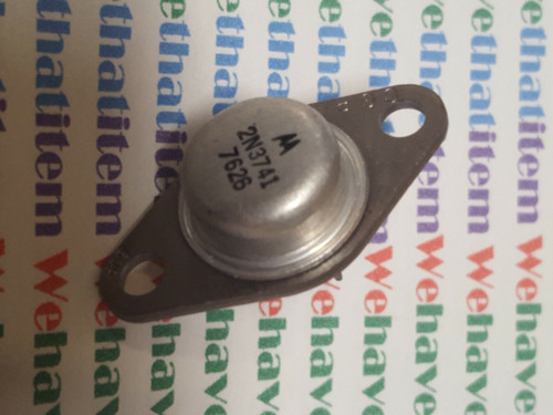 2N3741 / TRANSISTOR / 2 PIECES/ (qzty)