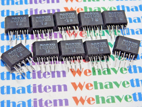 LD3120 / CROSSES TO  ECG1019, NTE1019 / IC / 9 PINS / 10 PIECES  (qzty)