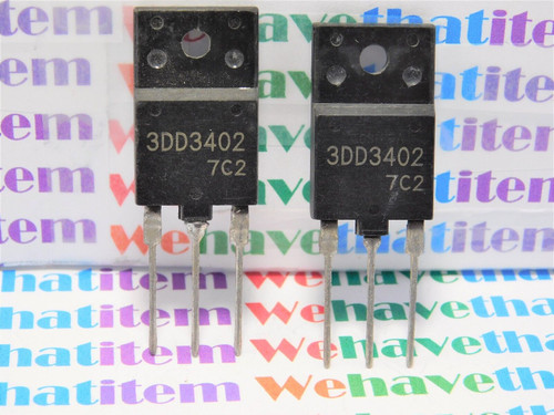 3DD3402 / D3402 / TRANSISTOR / TO3P / 2 PIECES /  (qzty)