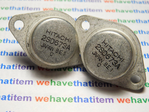 2SD673A / TRANSISTOR / TO3 / 2 PIECES /  (qzty)