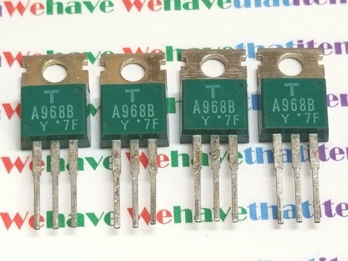 2SA968B / A968B / TRANSISTOR / TO220 / 4 PIECES /  (qzty)