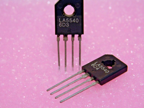 LA5540 / IC / 4 PIN SIP / 2 PIECES (qzty)