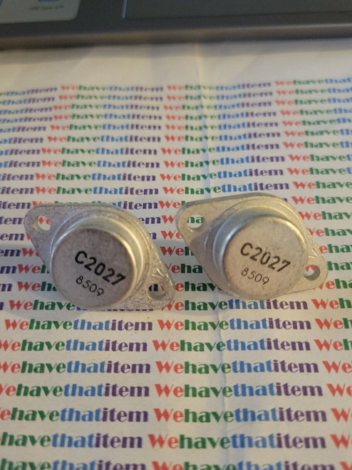 2SC2027  /  TRANSISTOR / 2 PIECES (QZTY)