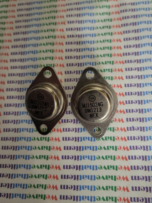 MJ15024G / TRANSISTOR / TO3 / 2 PIECES (qzty)