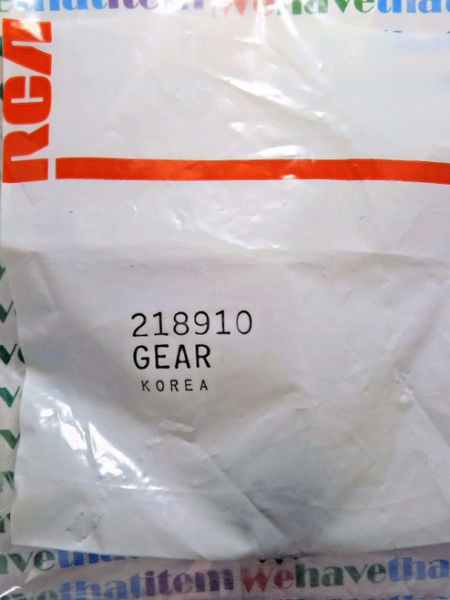 RCA / 218910 / GEAR / IW180 / 1 PIECE (qzty)