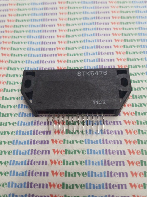 STK5476 / IC / VOLTAGE REGULATOR / SIP / 1 PIECE (qzty)