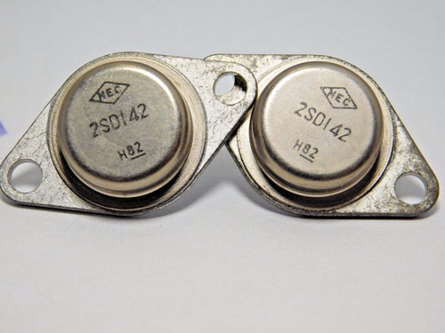 2SD142 / TRANSISTOR / TO66 / 2 PIECES (qzty)