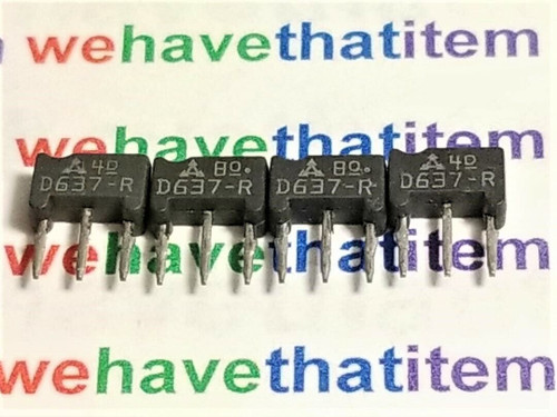 2SD637-R / D637-R / TRANSISTOR / M TYPE MOLD / PANASONIC / 4 PIECES  (qzty)