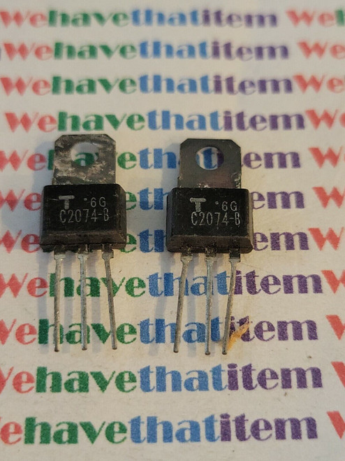 2SC2074 / TRANSISTOR  / 2 PIECES (QZTY)