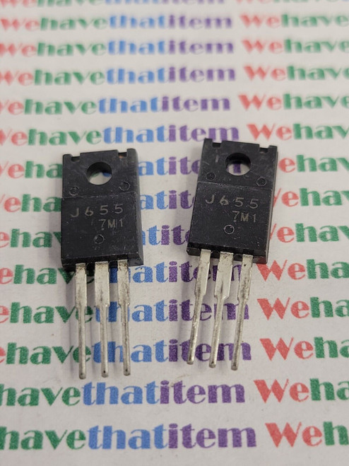 2SJ655 / PART MARKED J655 / TO220 / FET/ 2 PIECES  (qzty)