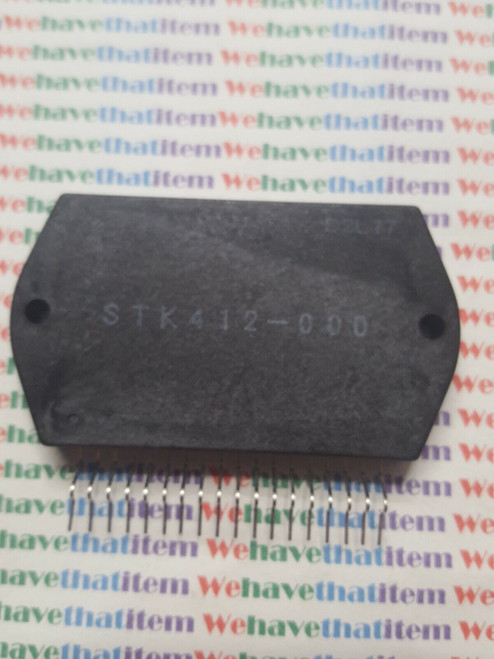 STK412-000 / AUDIO POWER AMPLIFIER / 1 PIECE (qzty)