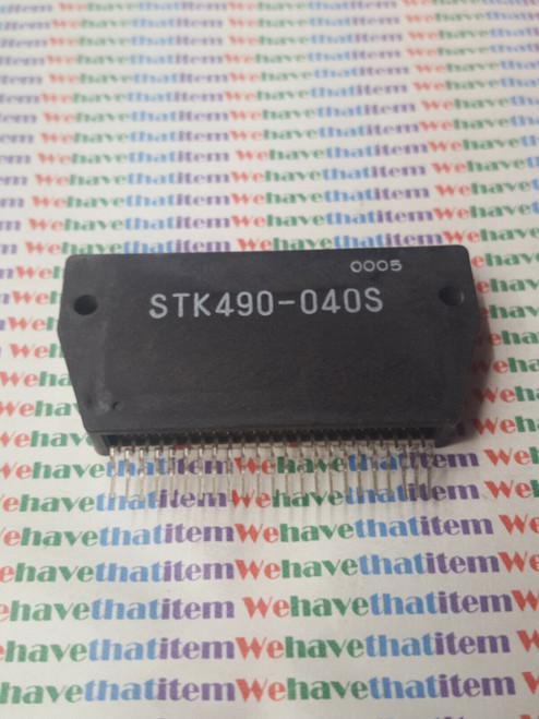 STK490-040S / IC / SIP / 1 PIECE (QZTY)