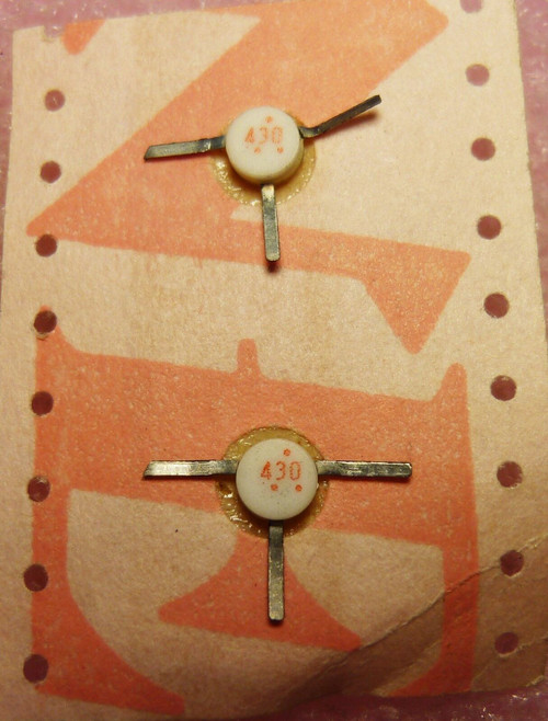 2SC430 / 430 / TRANSISTOR  / 2 PIECES (QZTY)