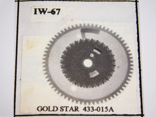  IDLER / IW67 / GOLDSTAR 433-015A / 2 PIECES / qzty