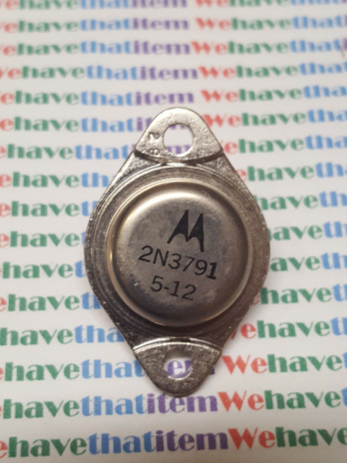 2N3791 / MOTOROLA /  TRANSISTOR / 1 PIECES/ (qzty)