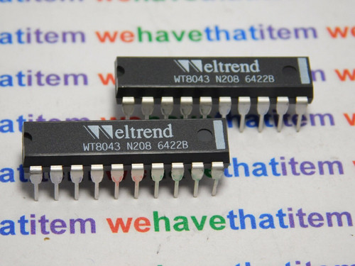 WT8043 N208 / IC / DIP / 2 PIECES (qzty)