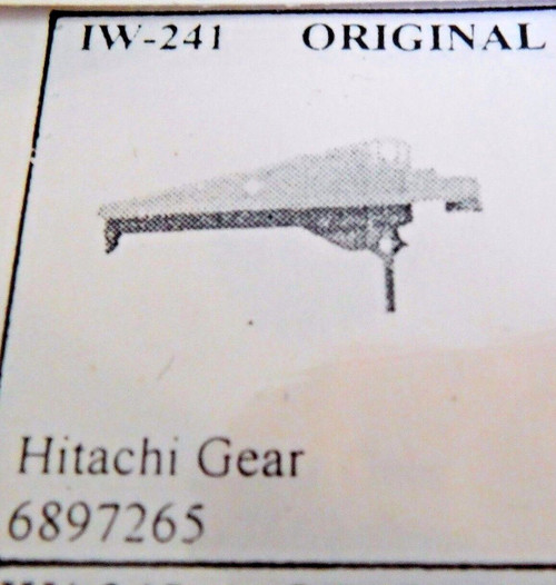 HITACHI / 6897265 / GEAR / IW241 / 1 PIECE (qzty)