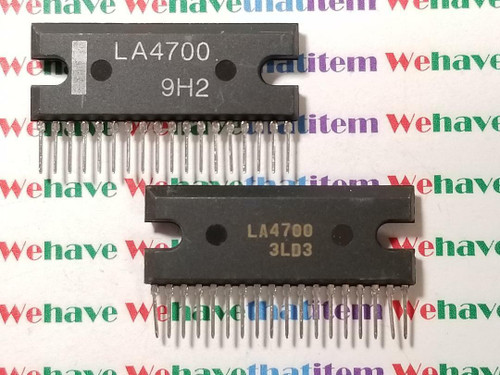 LA4700 / IC / SIP / 2 PIECES /  (qzty)