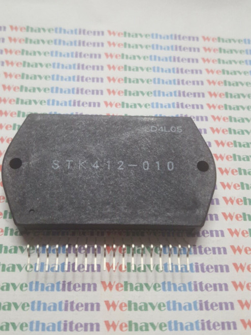 STK412-010 / AUDIO POWER AMPLIFIER / 1 PIECE (qzty)